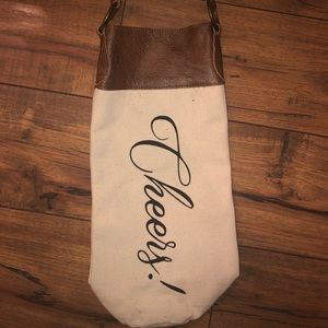 NEW! Canvas wine bag!🍷🖤